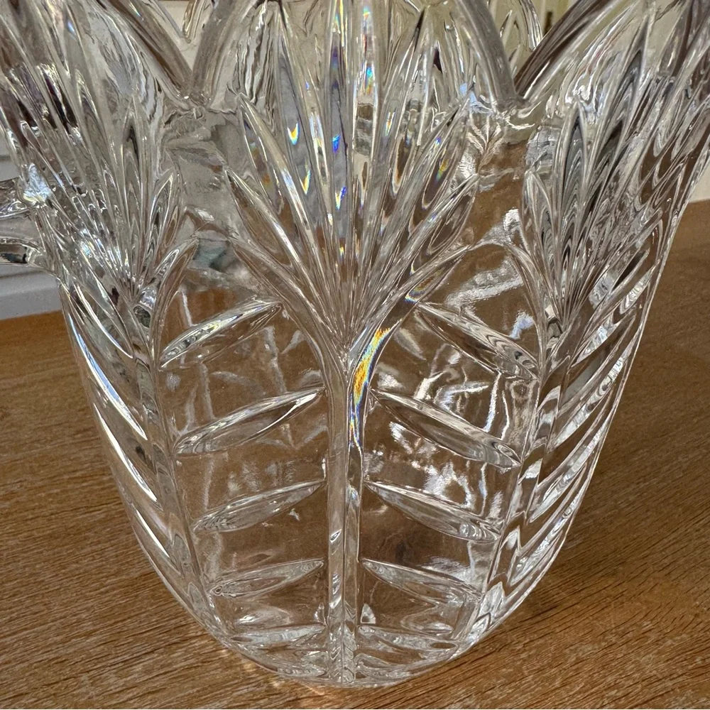 Vintage Fifth Avenue Crystal Portico Ice Bucket - Lead Crystal